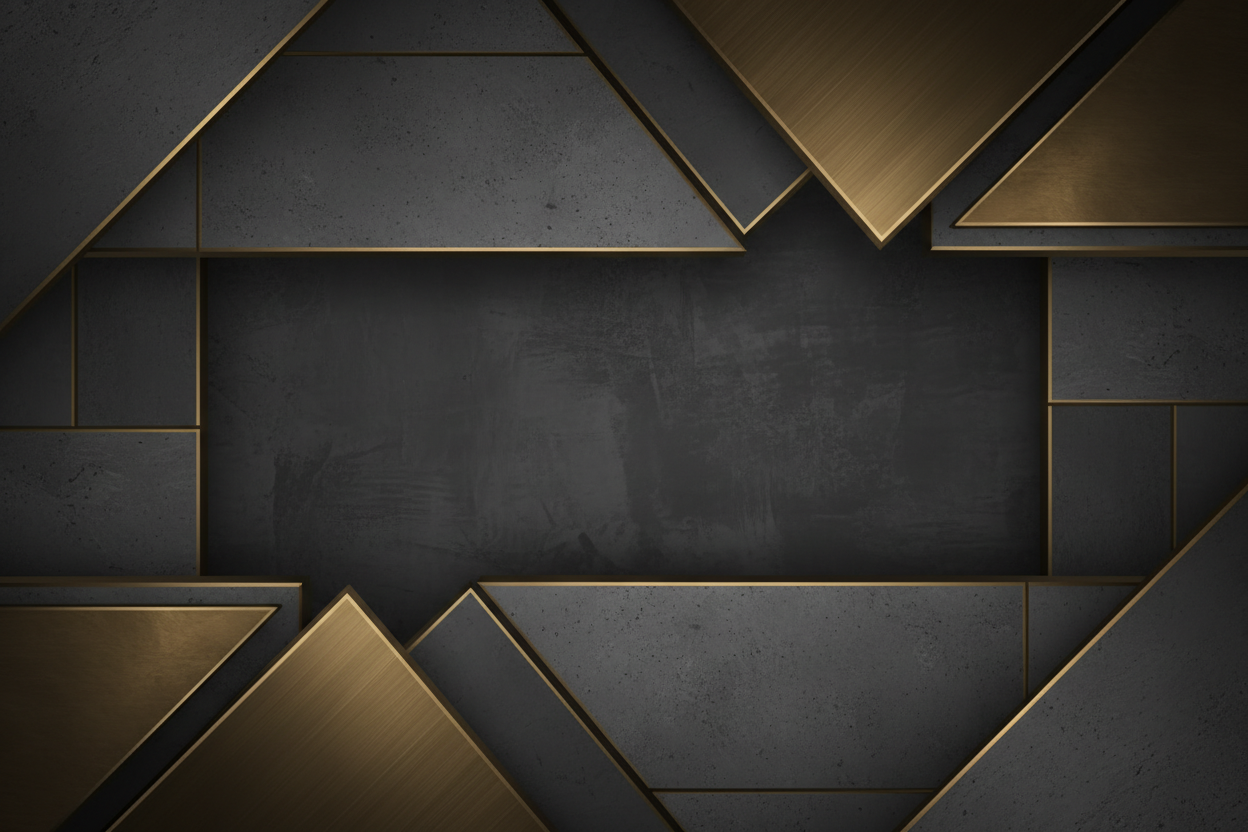 Create a background image for hero banner for concreting page in dark gold and grey